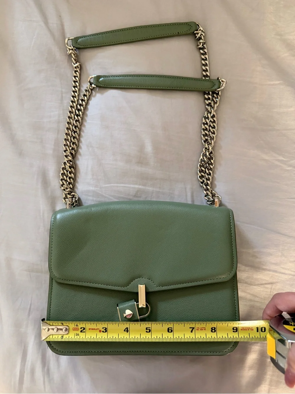 kate spade Green Leather Chain Shoulder Bag